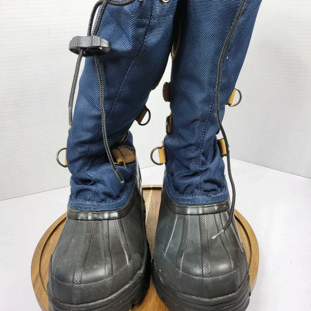 LaCrosse‎ Women Vintage Y2K Navy Blue Waterproof Pac Winter Snow Boots Size 6
